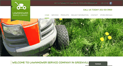 Desktop Screenshot of lawnmowerservco.com